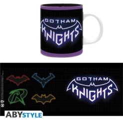 ABYstyle DC COMICS Mug Gotham Knights Logos -ABYstyle Boutique 3665361075448 5