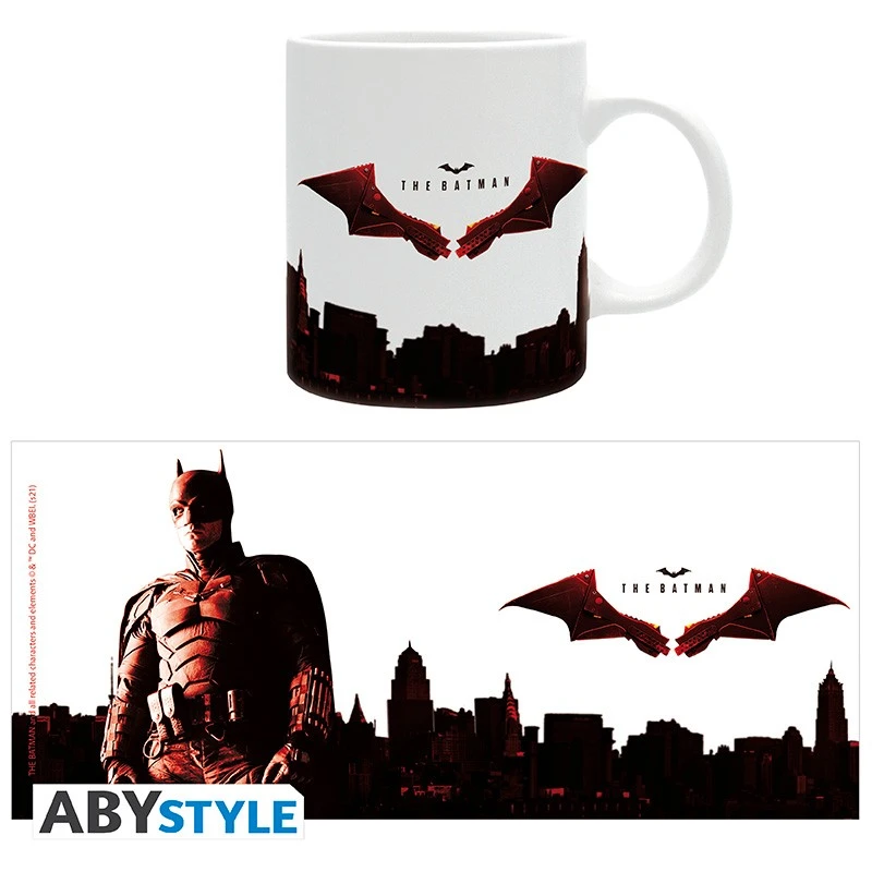 ABYstyle DC Comics - Mug - 320 Ml - The Batman Blanc Mat 5 ABYstyle DC Comics - Mug - 320 Ml - The Batman Blanc Mat – Image 5