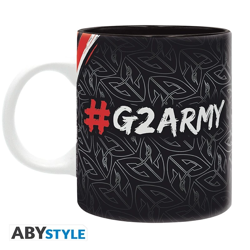 ABYstyle G2 ESPORTS Mug Logo G2 Army 1 ABYstyle G2 ESPORTS Mug Logo G2 Army
