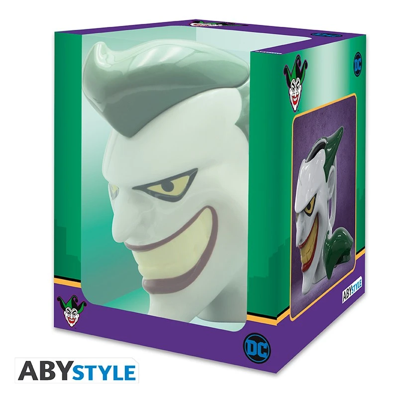 ABYstyle DC COMICS Mug 3D Tête Joker 4 ABYstyle DC COMICS Mug 3D Tête Joker – Image 4
