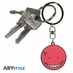 ABYstyle Assassination Classroom - Porte-clés Métal - Koro Rouge -ABYstyle Boutique 3665361077107 003.jpg
