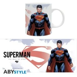 ABYstyle DC COMICS - Mug - 320ml - Superman Man Of Steel -ABYstyle Boutique 3665361077664 5