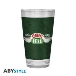 ABYstyle FRIENDS Coffret Cadeau Verre XXL + Pin's + Carnet Central Perk
