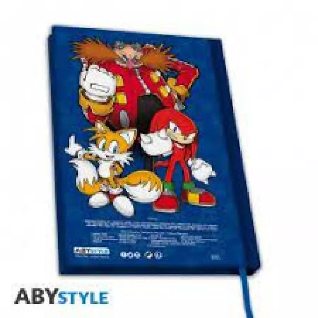 ABYstyle Sonic - Notebook A5 - Sonic The Hedgehog 2 ABYstyle Sonic - Notebook A5 - Sonic The Hedgehog – Image 2