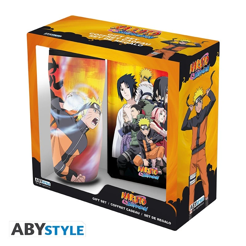 ABYstyle NARUTO SHIPPUDEN - Gift Set Mug Tumbler + Notebook 2 ABYstyle NARUTO SHIPPUDEN - Gift Set Mug Tumbler + Notebook â Image 2