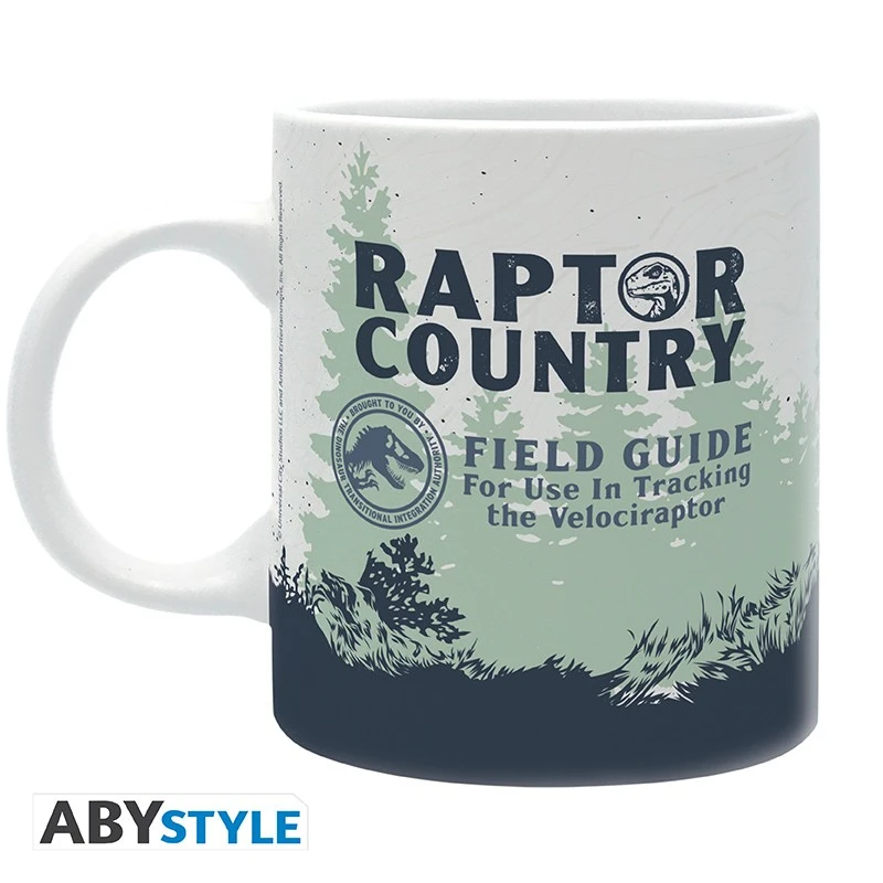 ABYstyle Jurassic World - Mug - 320 Ml - Raptor Country 1 ABYstyle Jurassic World - Mug - 320 Ml - Raptor Country