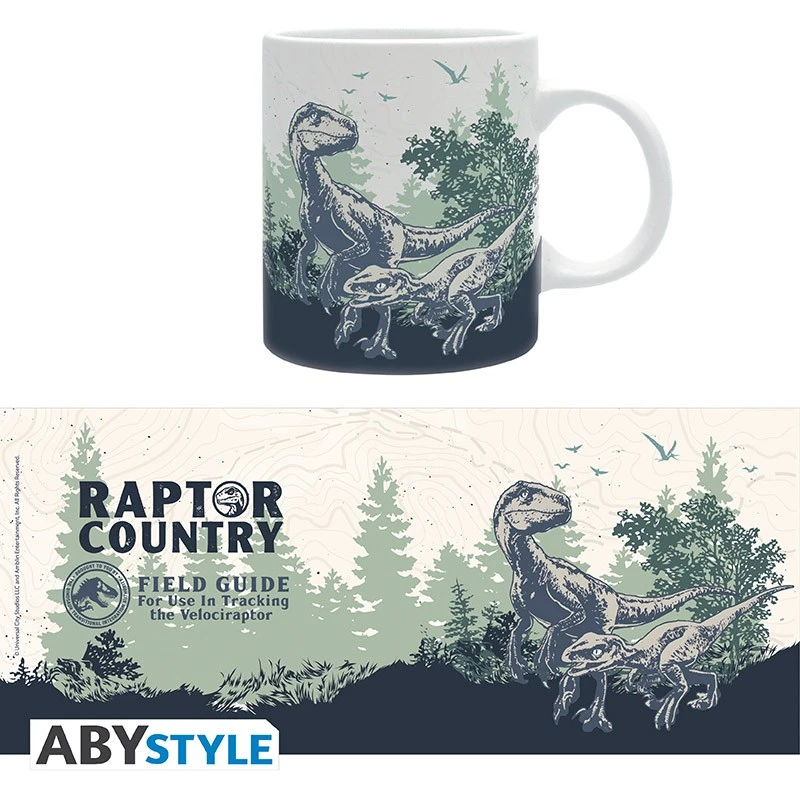 ABYstyle Jurassic World - Mug - 320 Ml - Raptor Country 5 ABYstyle Jurassic World - Mug - 320 Ml - Raptor Country – Image 5