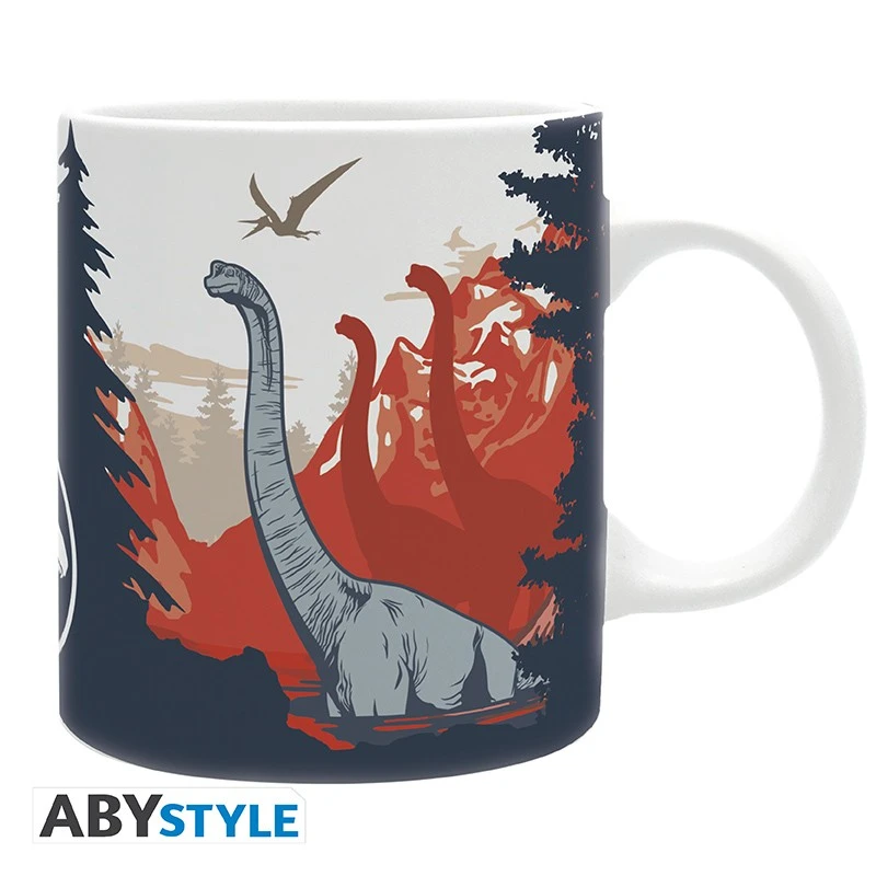 ABYstyle Jurassic World - Mug - 320 Ml - Parc National 2 ABYstyle Jurassic World - Mug - 320 Ml - Parc National – Image 2