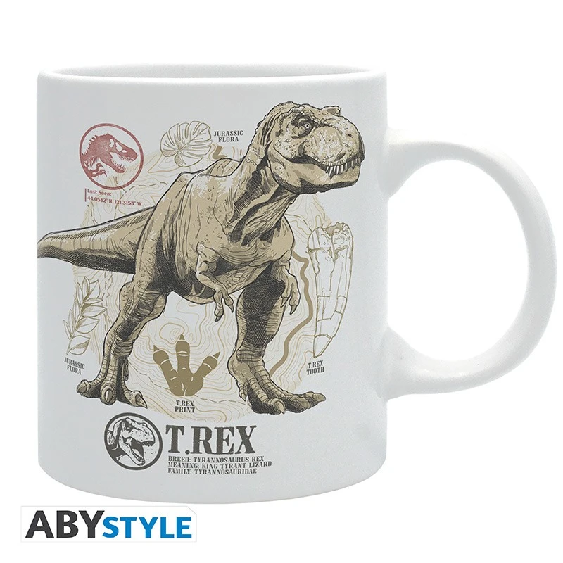 ABYstyle Jurassic World - Mug - 320 Ml - Paléontologie 2 ABYstyle Jurassic World - Mug - 320 Ml - Paléontologie – Image 2