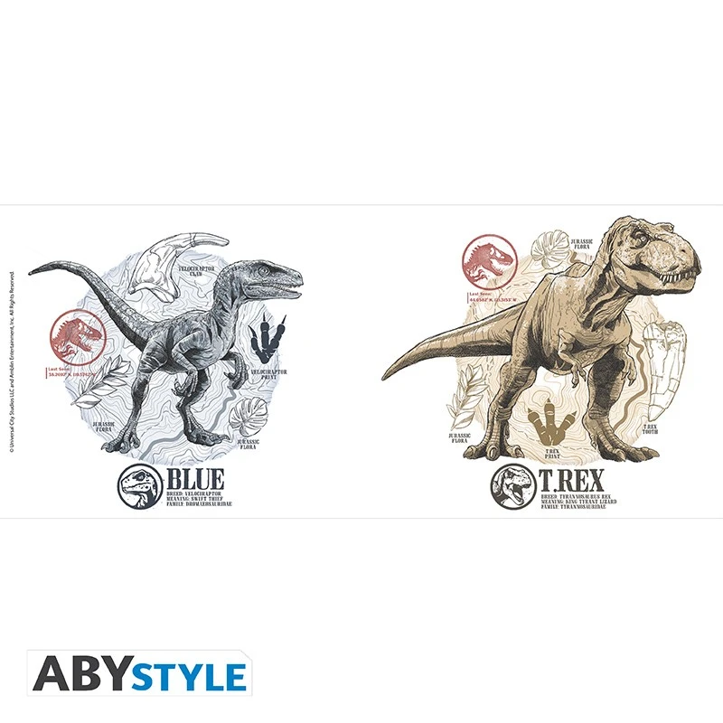 ABYstyle Jurassic World - Mug - 320 Ml - Paléontologie 3 ABYstyle Jurassic World - Mug - 320 Ml - Paléontologie – Image 3