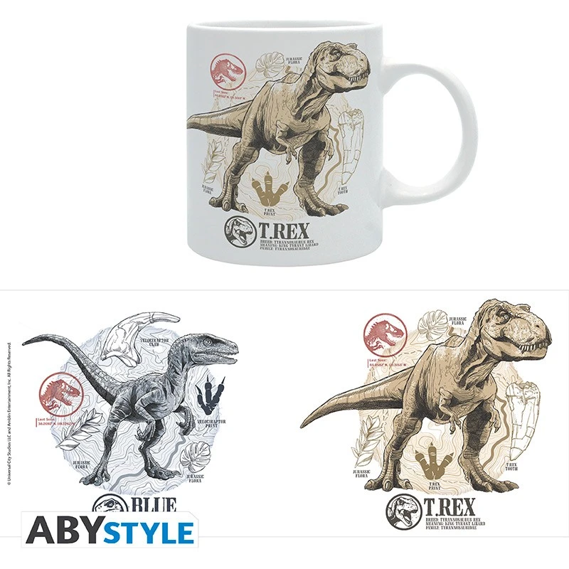 ABYstyle Jurassic World - Mug - 320 Ml - Paléontologie 5 ABYstyle Jurassic World - Mug - 320 Ml - Paléontologie – Image 5