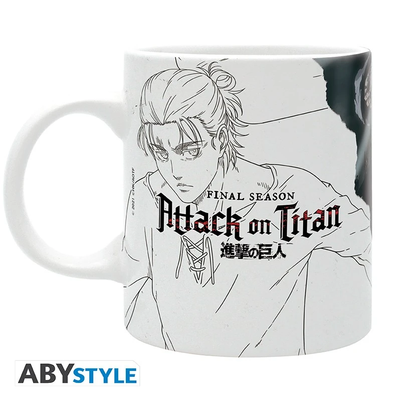 ABYstyle L'ATTAQUE DES TITANS Mug S4 Key Art 1 ABYstyle L'ATTAQUE DES TITANS Mug S4 Key Art