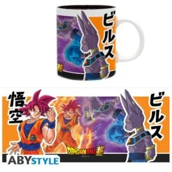 ABYstyle DRAGON BALL SUPER Mug Beerus VS Goku -ABYstyle Boutique 3665361085058 5