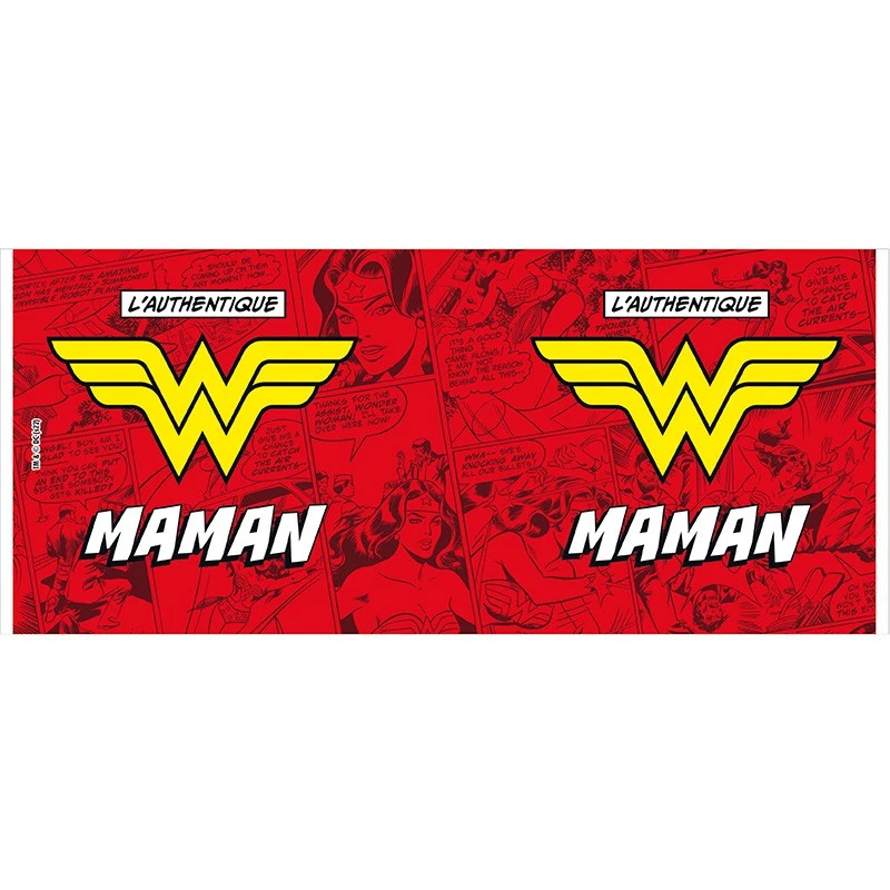 ABYstyle Wonder Woman - Mug 320Ml - L'Authentique "W" Maman 5 ABYstyle Wonder Woman - Mug 320Ml - L'Authentique "W" Maman – Image 5
