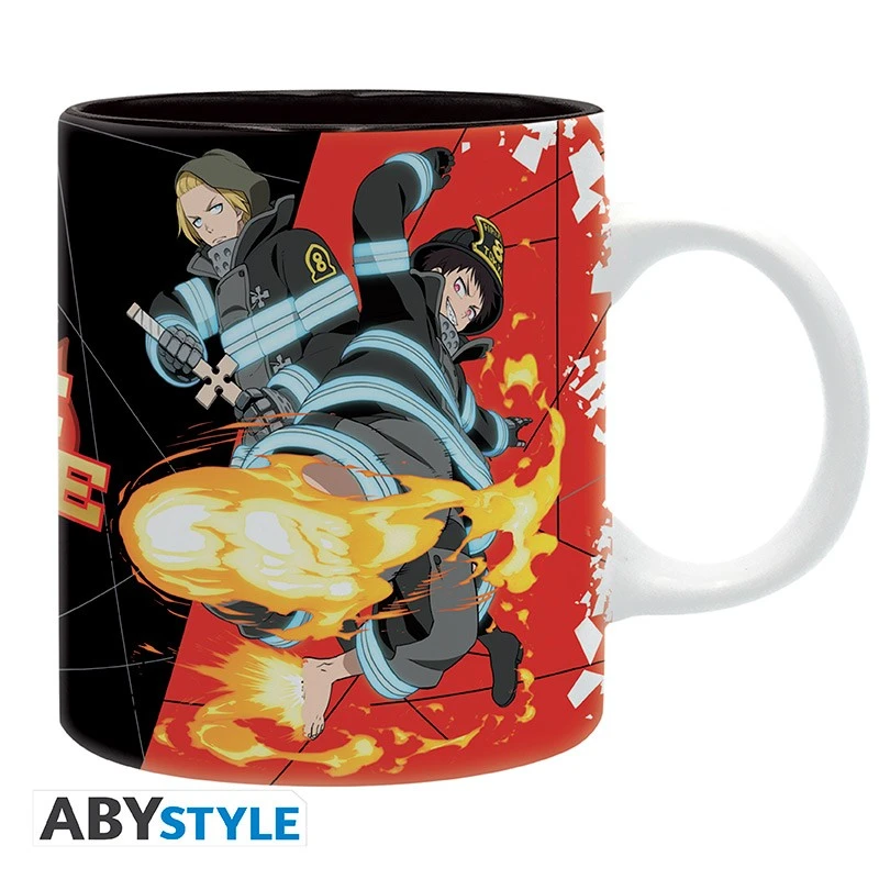 ABYstyle FIRE FORCE Mug Brigades 7 & 8 2 ABYstyle FIRE FORCE Mug Brigades 7 & 8 â Image 2