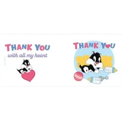 ABYstyle Looney Tunes Mug "THANK YOU With All My Heart" -ABYstyle Boutique 3665361088639 5