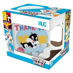 ABYstyle Looney Tunes Mug "THANK YOU With All My Heart" -ABYstyle Boutique 3665361088639 6
