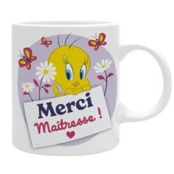 ABYstyle Looney Tunes Mug MERCI MAÎTRESSE