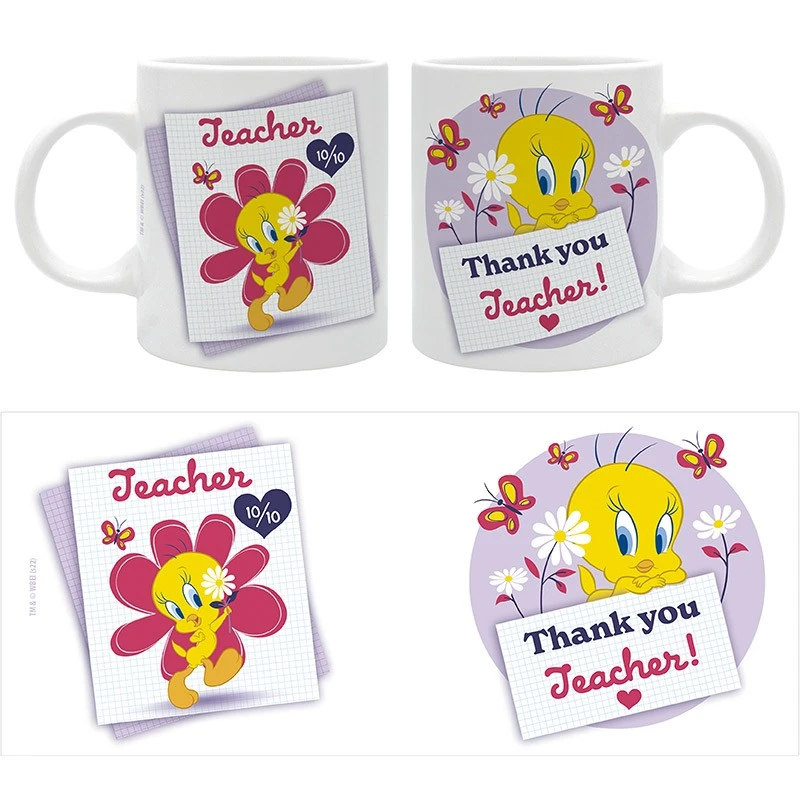 ABYstyle Looney Tunes Mug THANK YOU TEACHER 2 ABYstyle Looney Tunes Mug THANK YOU TEACHER – Image 2