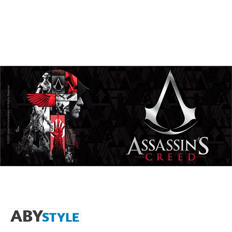 ABYstyle ASSASSIN'S CREED - Mug - 320 Ml - Crest Noir & Rouge - Subli 3 ABYstyle ASSASSIN'S CREED - Mug - 320 Ml - Crest Noir & Rouge - Subli – Image 3