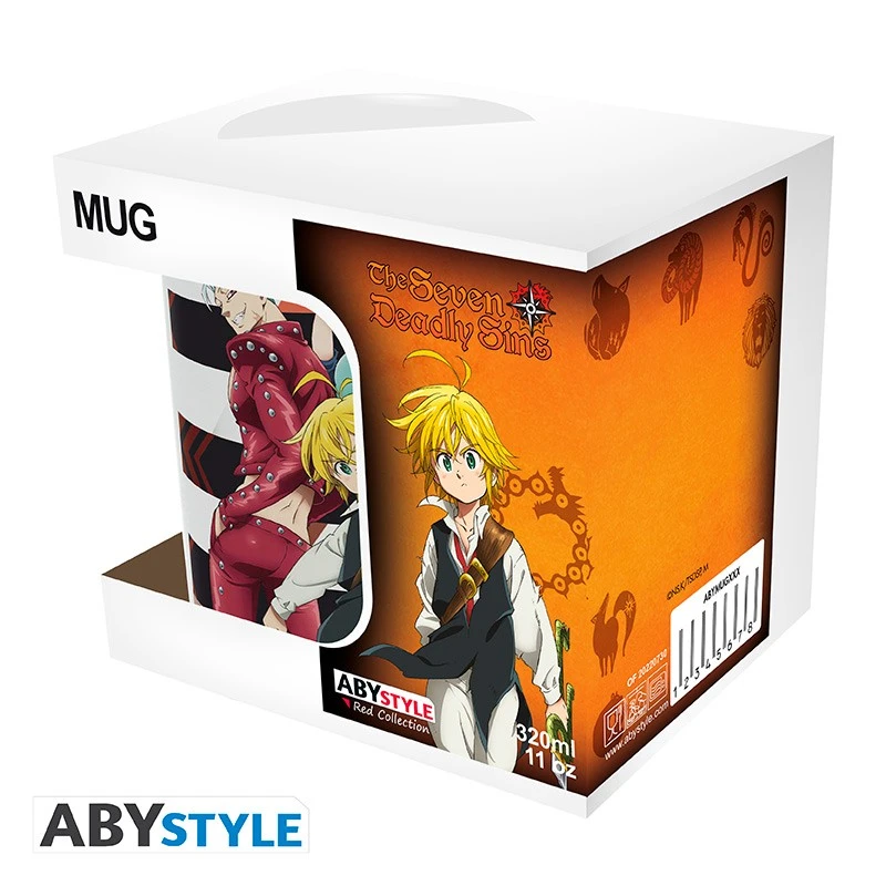 ABYstyle THE SEVEN DEADLY SINS Mug Meliodas, Ban, & King 4 ABYstyle THE SEVEN DEADLY SINS Mug Meliodas, Ban, & King – Image 4