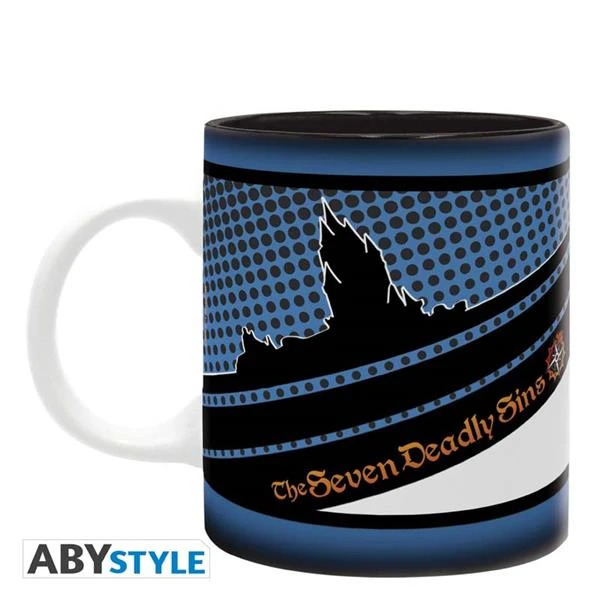 ABYstyle THE SEVEN DEADLY SINS Mug Meliodas, Elizabeth, & Hawk 1 ABYstyle THE SEVEN DEADLY SINS Mug Meliodas, Elizabeth, & Hawk