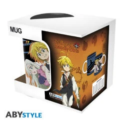 ABYstyle THE SEVEN DEADLY SINS Mug Meliodas, Elizabeth, & Hawk 12 ABYstyle THE SEVEN DEADLY SINS Mug Meliodas, Elizabeth, & Hawk -ABYstyle Boutique 3665361100515 6