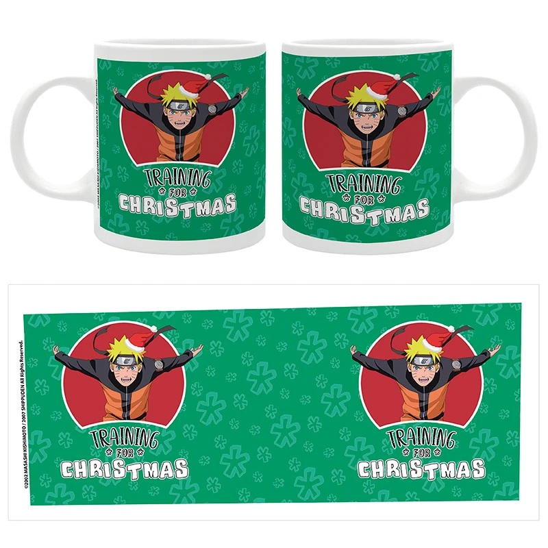 ABYstyle Naruto Shippuden - Mug 320 Ml - "TRAINING FOR CHRISTMAS" * 2 ABYstyle Naruto Shippuden - Mug 320 Ml - "TRAINING FOR CHRISTMAS" * – Image 2