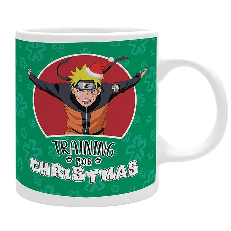 ABYstyle Naruto Shippuden - Mug 320 Ml - "TRAINING FOR CHRISTMAS" * 1 ABYstyle Naruto Shippuden - Mug 320 Ml - "TRAINING FOR CHRISTMAS" *