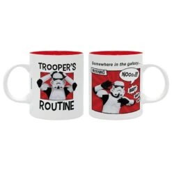 ABYstyle Original Stormtroopers Mug 320ml TROOPER'S ROUTINE MORNING -ABYstyle Boutique 3665361103738 4