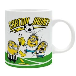 ABYstyle MINIONS Mug FOOTBALL CARTON JAUNE