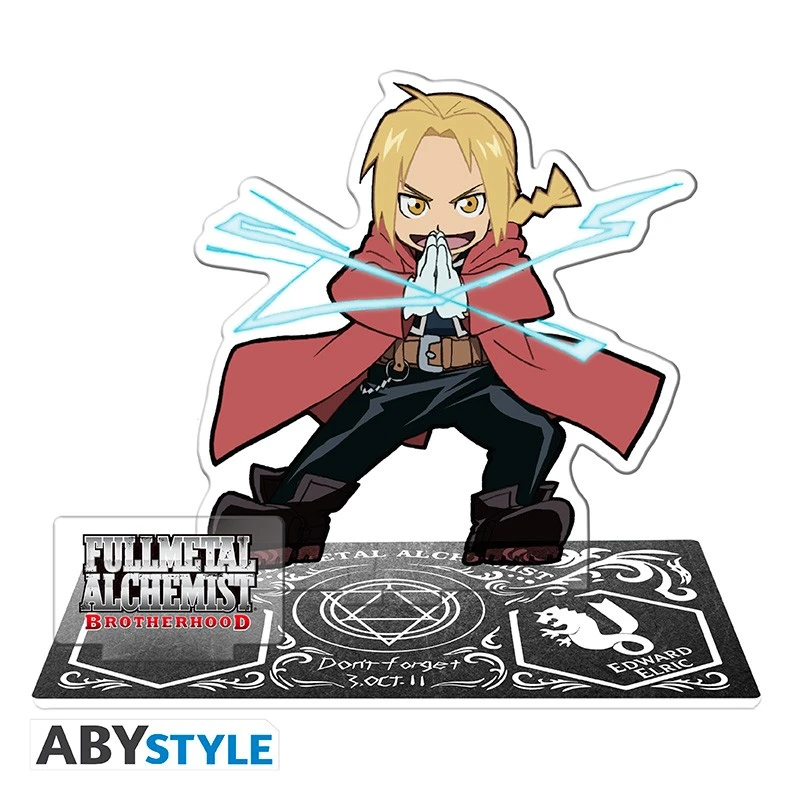 ABYstyle FULLMETAL ALCHEMIST Acryl® Edward Chibi 2 ABYstyle FULLMETAL ALCHEMIST Acryl® Edward Chibi – Image 2