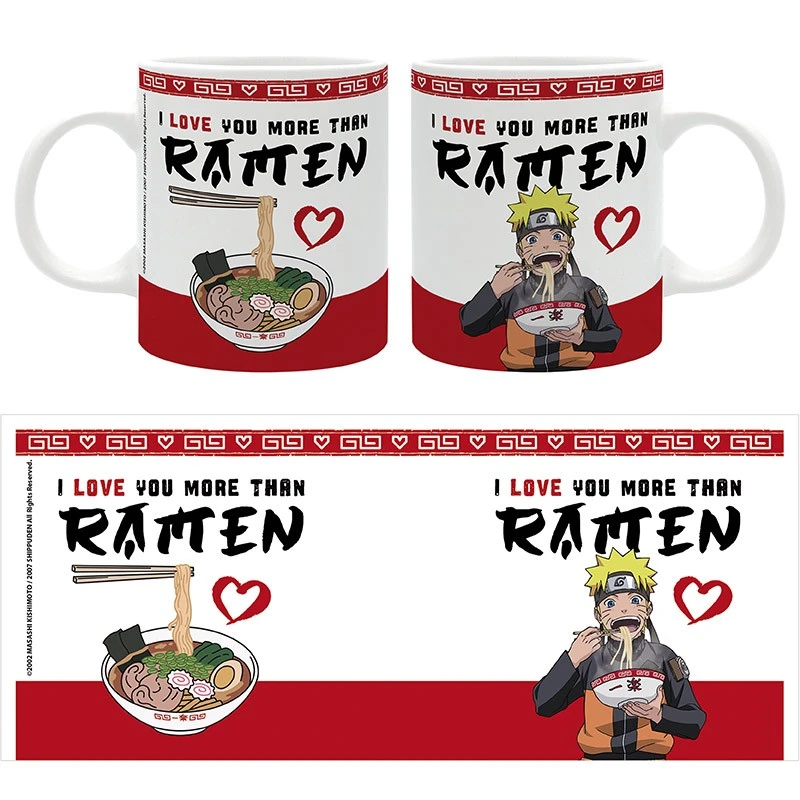 ABYstyle NARUTO SHIPPUDEN Mug I LOVE YOU MORE THAN RAMEN 2 ABYstyle NARUTO SHIPPUDEN Mug I LOVE YOU MORE THAN RAMEN – Image 2