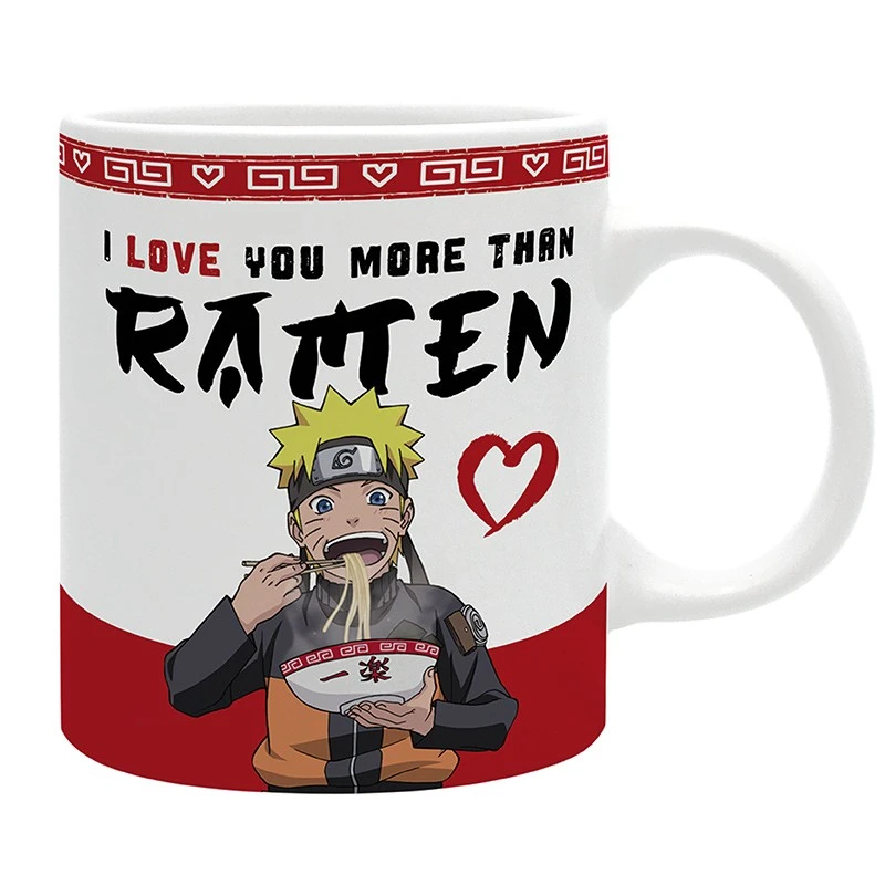 ABYstyle NARUTO SHIPPUDEN Mug I LOVE YOU MORE THAN RAMEN 1 ABYstyle NARUTO SHIPPUDEN Mug I LOVE YOU MORE THAN RAMEN