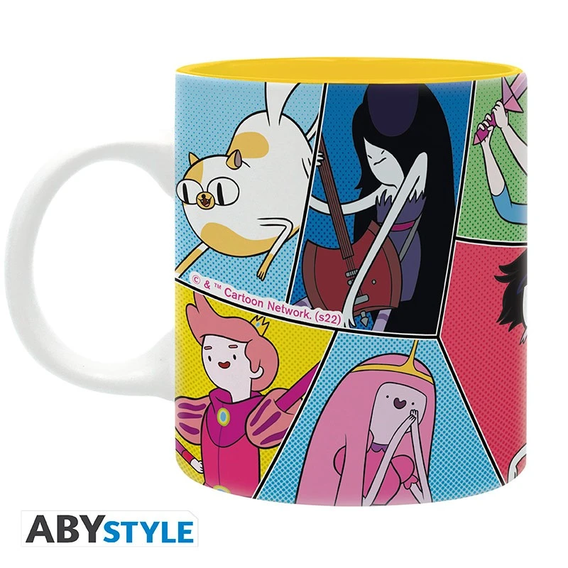 ABYstyle ADVENTURE TIME Mug Groupe De Personnage 1 ABYstyle ADVENTURE TIME Mug Groupe De Personnage