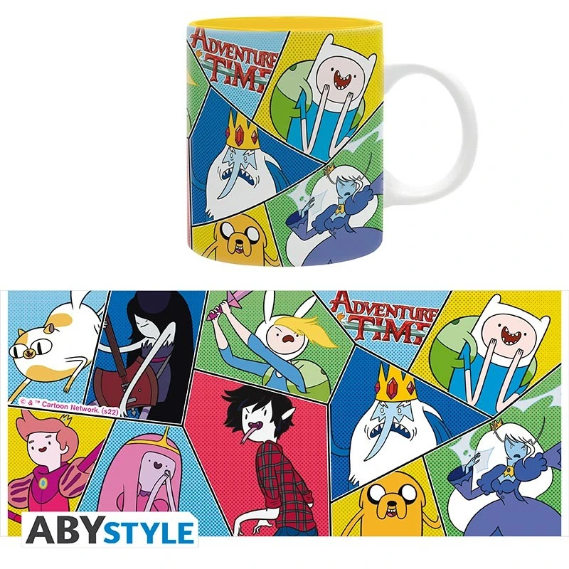 ABYstyle ADVENTURE TIME Mug Groupe De Personnage 5 ABYstyle ADVENTURE TIME Mug Groupe De Personnage – Image 5