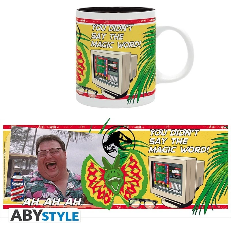ABYstyle JURASSIC PARK Mug Le Mot Magique 5 ABYstyle JURASSIC PARK Mug Le Mot Magique – Image 5