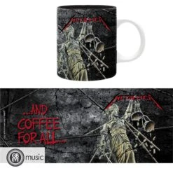 ABYstyle METALLICA Mug ...And Coffee For All 9 ABYstyle METALLICA Mug ...And Coffee For All -ABYstyle Boutique 3665361121183 5