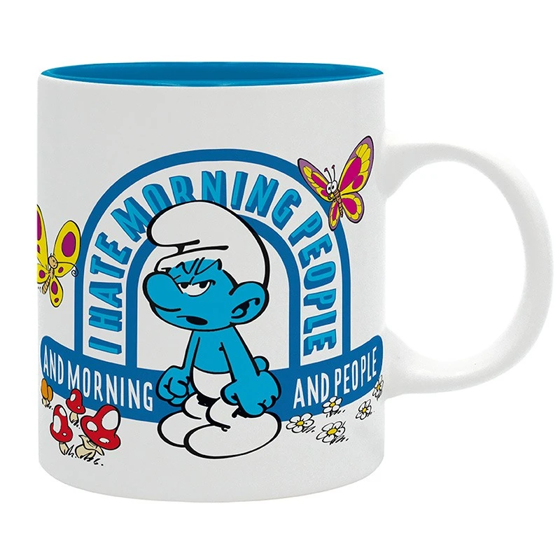 ABYstyle LES SCHTROUMPFS Mug MORNING MOOD 1 ABYstyle LES SCHTROUMPFS Mug MORNING MOOD
