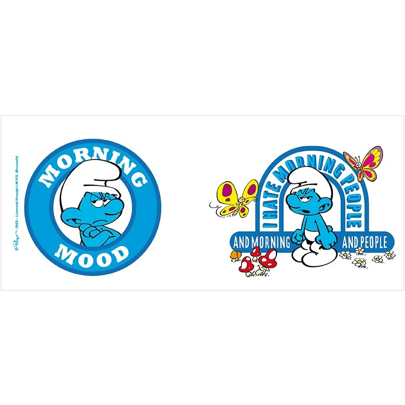 ABYstyle LES SCHTROUMPFS Mug MORNING MOOD 5 ABYstyle LES SCHTROUMPFS Mug MORNING MOOD â Image 5