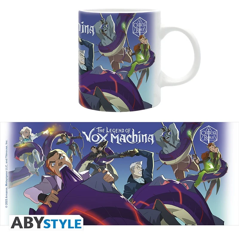 ABYstyle THE LEGEND OF VOX MACHINA - Mug - 320 Ml -"Key Art"- -subli -boîte X2 5 ABYstyle THE LEGEND OF VOX MACHINA - Mug - 320 Ml -"Key Art"- -subli -boîte X2 – Image 5