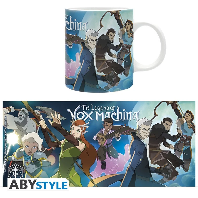 ABYstyle THE LEGEND OF VOX MACHINA - Mug 320 Ml -"Groupe" - Subli - Boîte X2 5 ABYstyle THE LEGEND OF VOX MACHINA - Mug 320 Ml -"Groupe" - Subli - Boîte X2 – Image 5