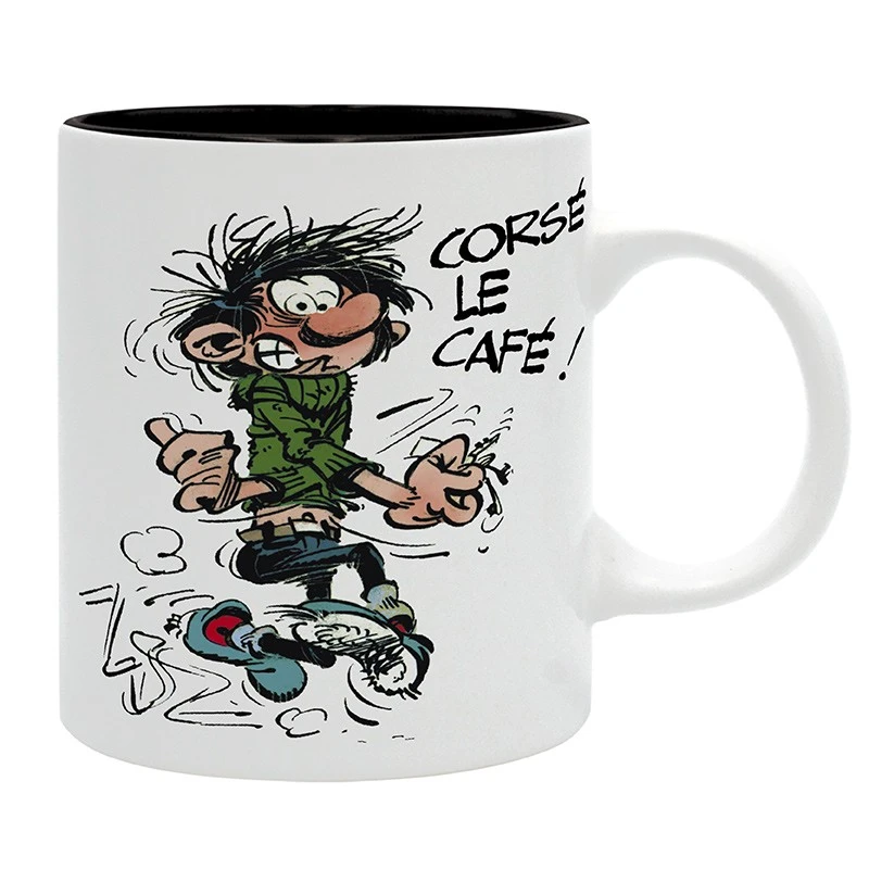 ABYstyle GASTON - Mug 320ml - CORSE LE CAFE X2 1 ABYstyle GASTON - Mug 320ml - CORSE LE CAFE X2