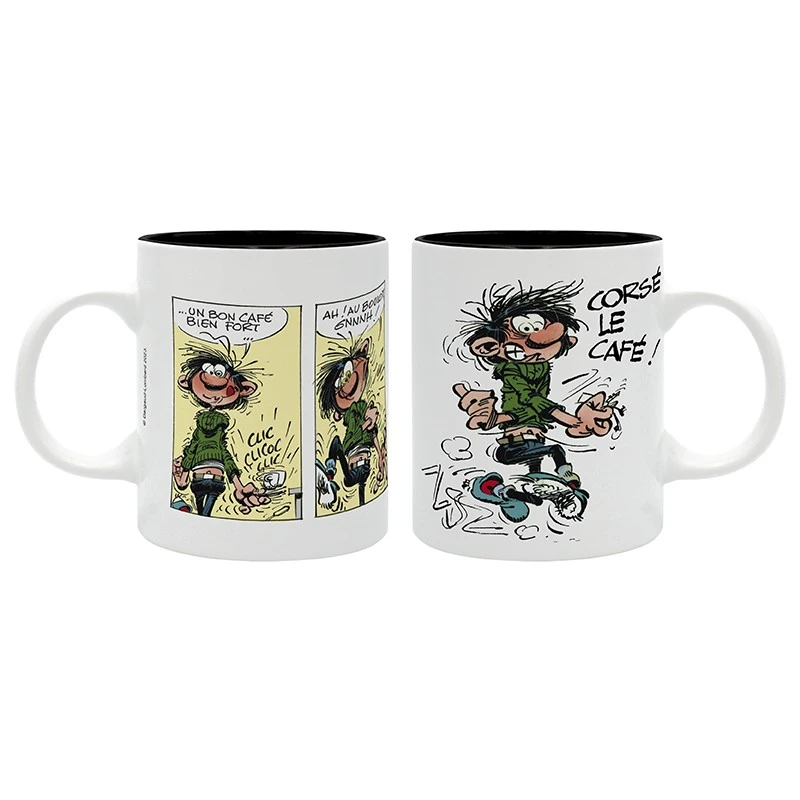 ABYstyle GASTON - Mug 320ml - CORSE LE CAFE X2 3 ABYstyle GASTON - Mug 320ml - CORSE LE CAFE X2 – Image 3
