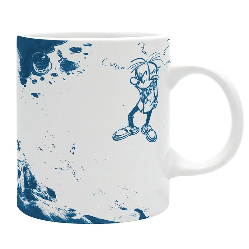 ABYstyle GASTON - Mug 320ml - ENCRE BLEUE X2 1 ABYstyle GASTON - Mug 320ml - ENCRE BLEUE X2