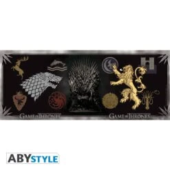 ABYstyle GAME OF THRONES Mug Sigles Et Trône Grand Contenant -ABYstyle Boutique 3700789204725 3