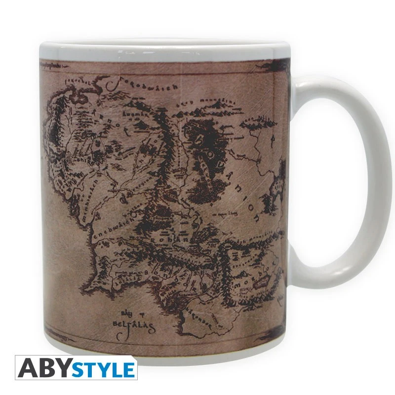 ABYstyle LE SEIGNEUR DES ANNEAUX Mug Carte Rohan Et Gondor 2 ABYstyle LE SEIGNEUR DES ANNEAUX Mug Carte Rohan Et Gondor â Image 2
