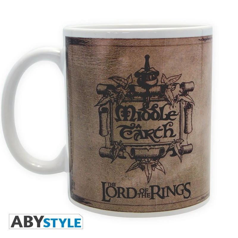 ABYstyle LE SEIGNEUR DES ANNEAUX Mug Carte Rohan Et Gondor 1 ABYstyle LE SEIGNEUR DES ANNEAUX Mug Carte Rohan Et Gondor