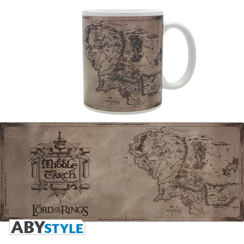ABYstyle LE SEIGNEUR DES ANNEAUX Mug Carte Rohan Et Gondor 5 ABYstyle LE SEIGNEUR DES ANNEAUX Mug Carte Rohan Et Gondor â Image 5