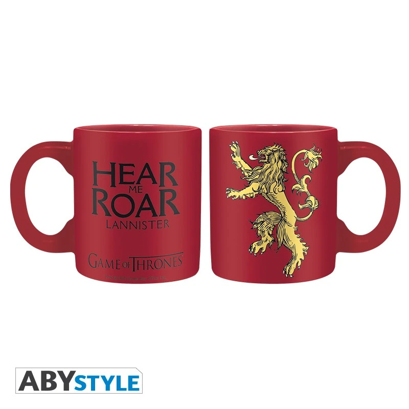 ABYstyle Game Of Thrones - Set 2 Mugs à Espreso Stark & Lannister - 110 Ml 4 ABYstyle Game Of Thrones - Set 2 Mugs à Espreso Stark & Lannister - 110 Ml – Image 4